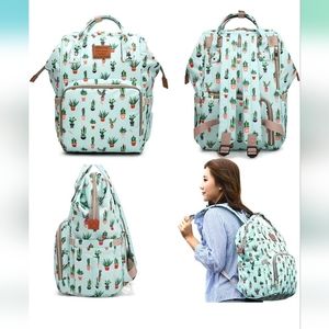 Cactus Diaper Backpack